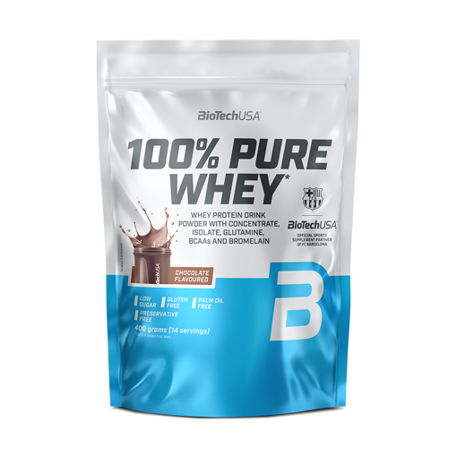 BIOTECHUSA 100% ΠΡΩΤΕΙΝΗ ΟΡΟΥ ΓΑΛ. ΓΕΥΣΗ ΣΟΚΟΛΑΤΑ 400g