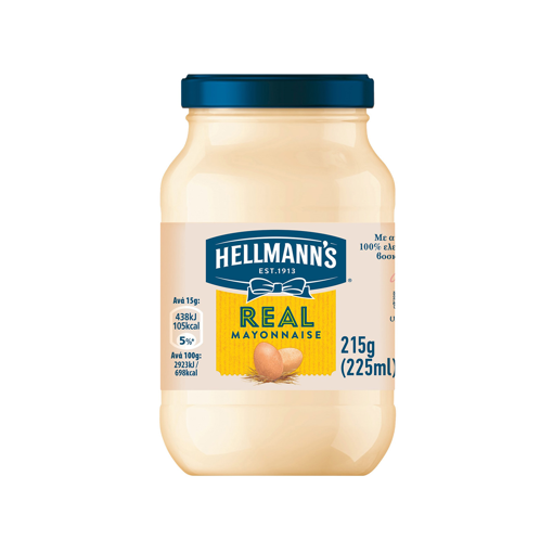 HELLMANNS MAYONNAISE 215g/225ml