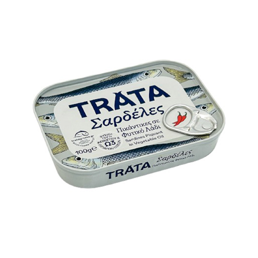 Picture of Trata Sardines Piquant in Vegetable Oil 100g