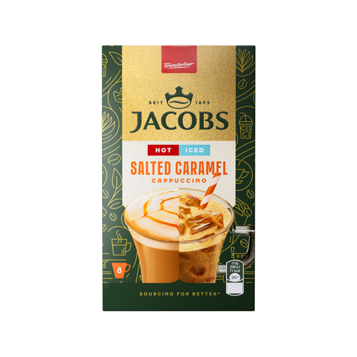 JACOBS CAPPUCCINO ICE CARAMEL 8X17.8g