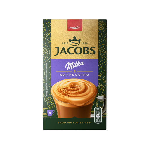 JACOBS CAPPUCCINO MILKA 8X15.8g
